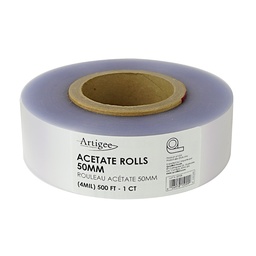 [ARTG-8215] Acetate Roll 50mm (4MIL) - 500ft Artigee